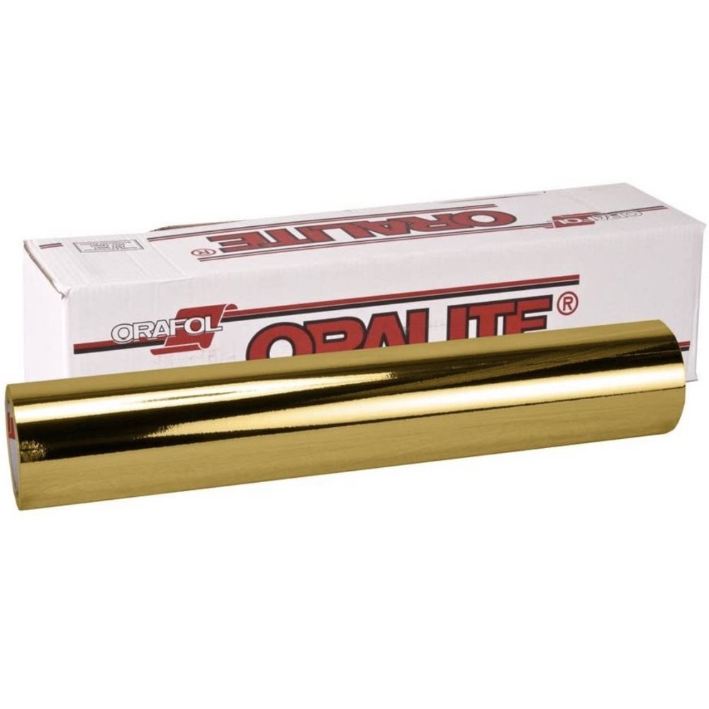 Orafol Oracal 352 Metallized Double Sided Gold Vinyl for Signs 12" x 5 Feet